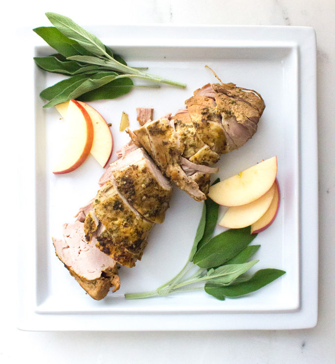 Slow Cooker Fall Pork Roast With Fennel + Apple {Whole30, AIP, Keto}